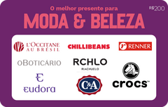 Moda & Beleza 200BRL eGift