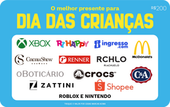 Dia das criancas 200BRL eGIft