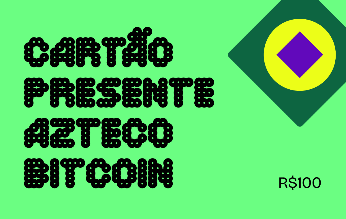 Cartão Presente Azteco Bitcoin